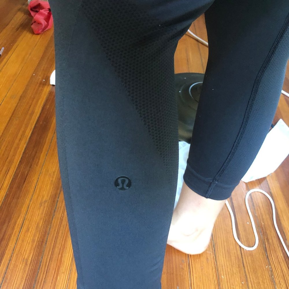 Dark Grey Lululemon Compression Leggings- Size